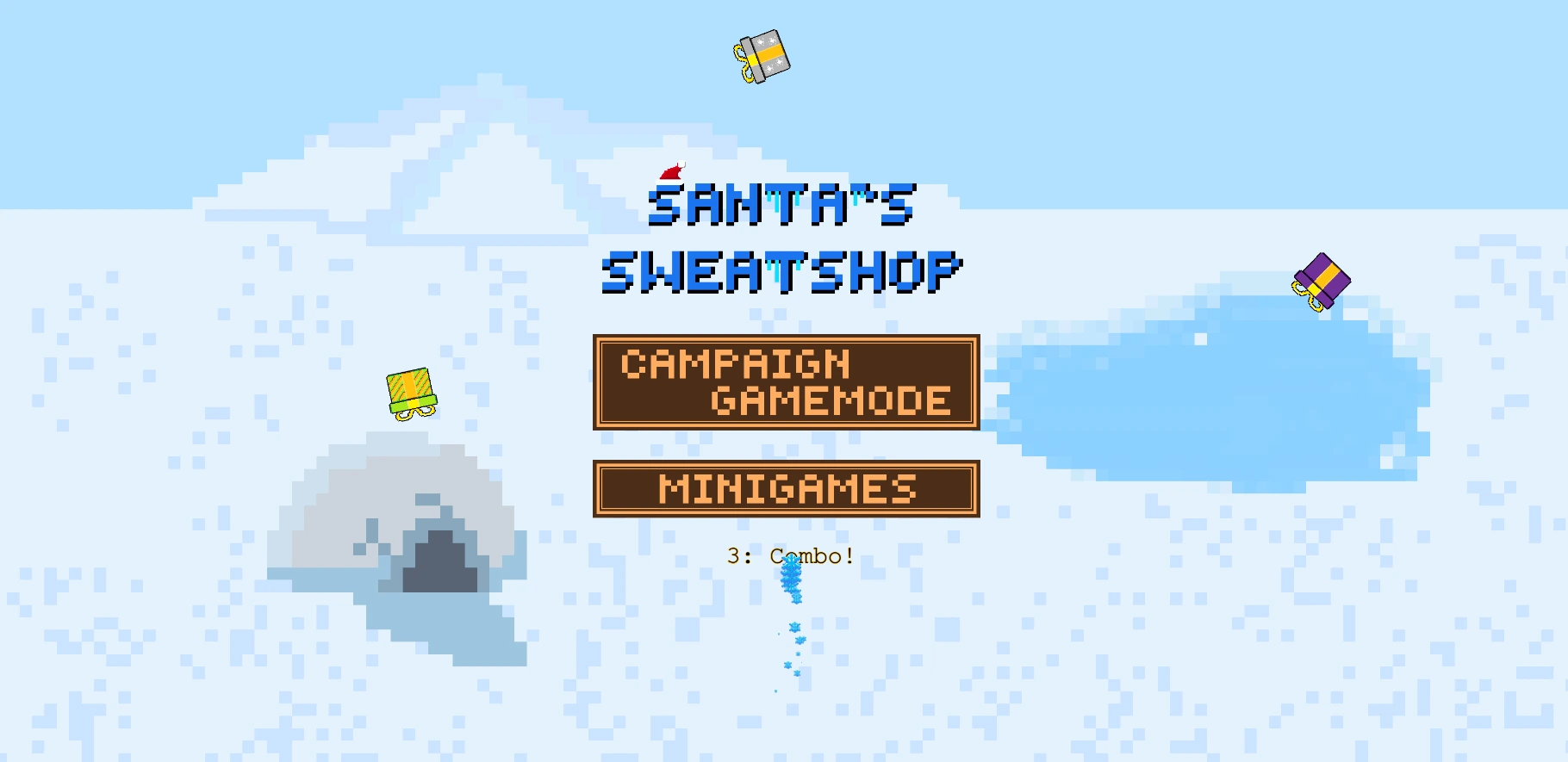 Gameplay screenshot 1 (menu)